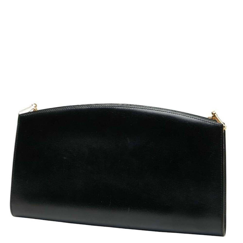 CHRISTIAN DIOR Black Leather Shoulder Bag - Picture 2 of 8